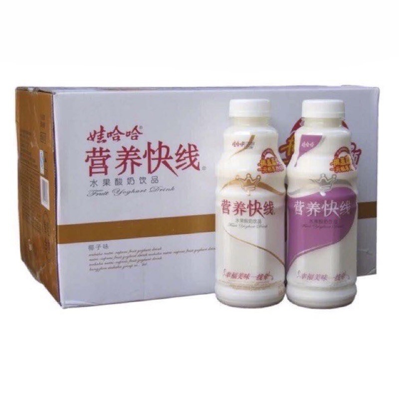 Thùng 15 Chai Sữa Chua Uống Wahaha 500ml