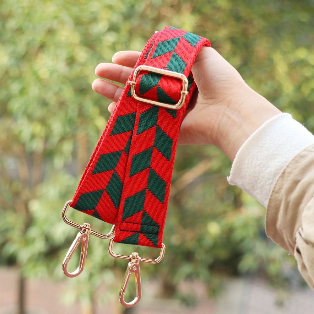 Dây đeo túi xách nylon bản rộng điều chỉnh linh hoạt phong cách thời trang cho nữ