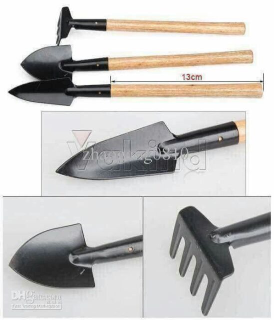 Bộ 3 cuốc xẻng thuổng làm vườn loại to