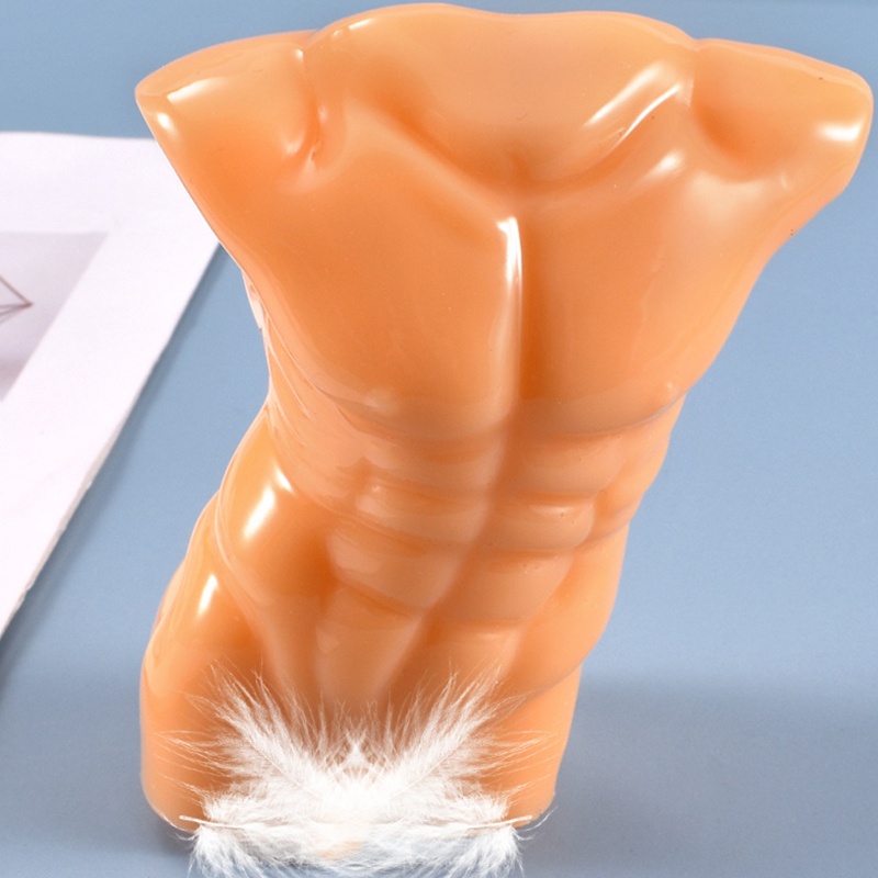 Khuôn Silicone Làm Nến / Sáp Thơm Hình Thân Người Độc Đáo