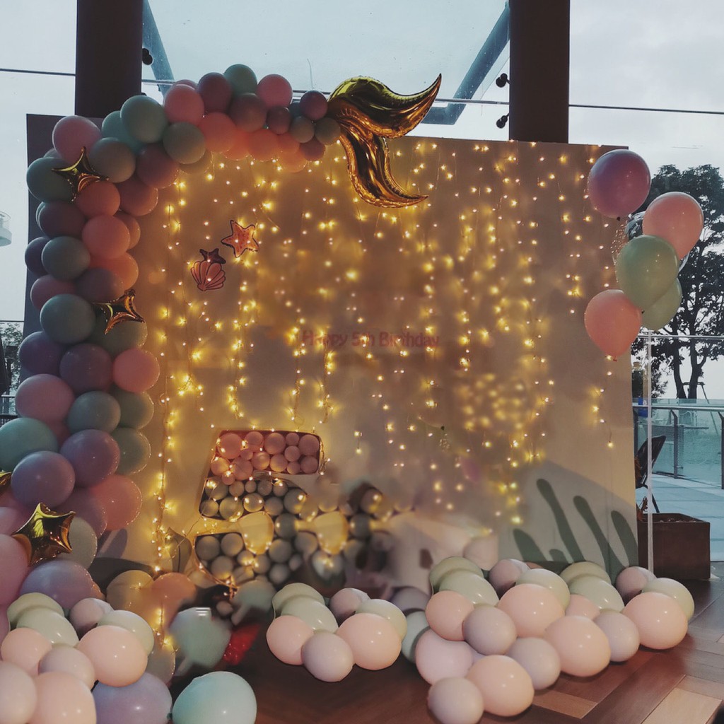 Set 89 Bong Bóng 30.48 cm Trang Trí Tiệc Sinh Nhật Cho Bé