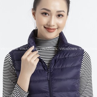 VND-W03- ÁO KHOÁC LÔNG VŨ GILE NỮ VINADOWN