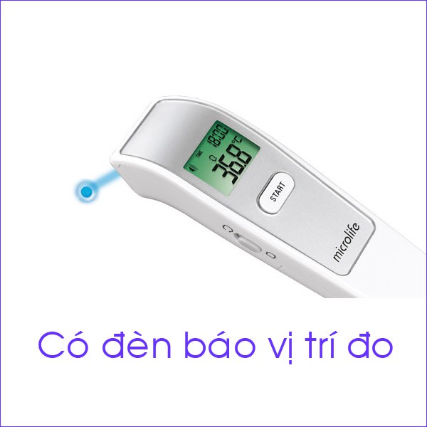 [CHÍNH HÃNG] Nhiệt kế hồng ngoại đo trán Microlife FR1MF1 bảo hành chính hãng 2 năm