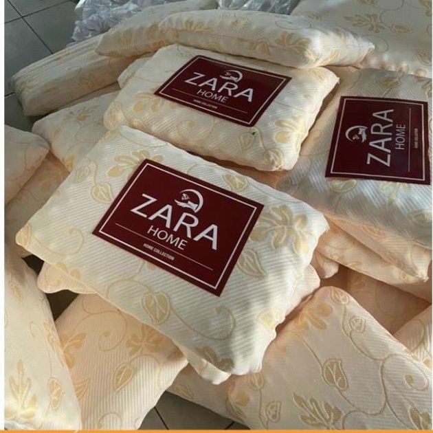 Gối cao su non, gối cao su ZARA HOME cao cấp chống ngáy ngủ, đau vai gáy.