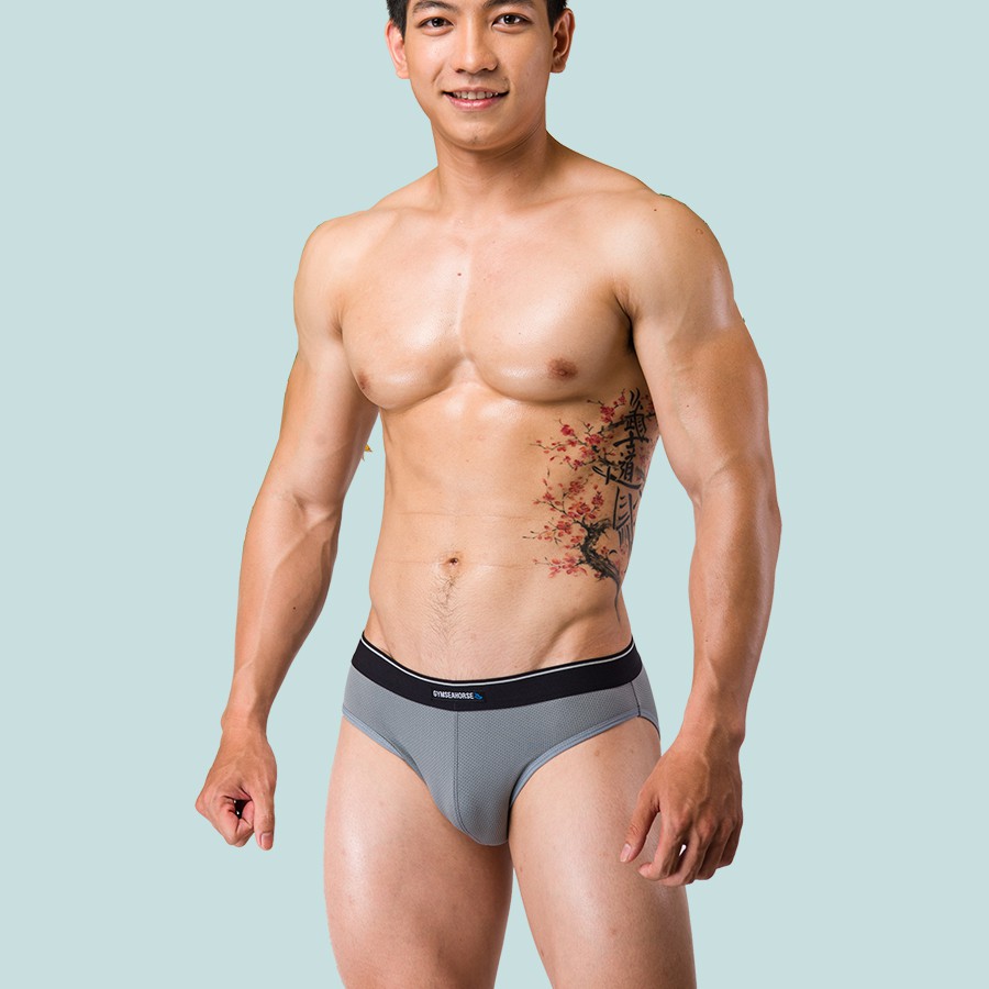 Quần lót bikini nam mè lỗ kim SF021 Seahorse