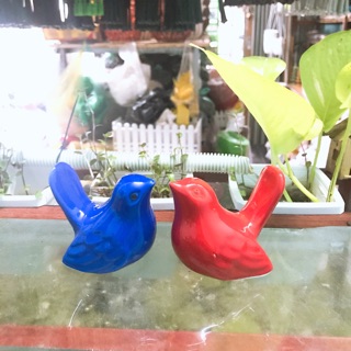 Chim bằng gốm sứ trang trí hòn non bộ