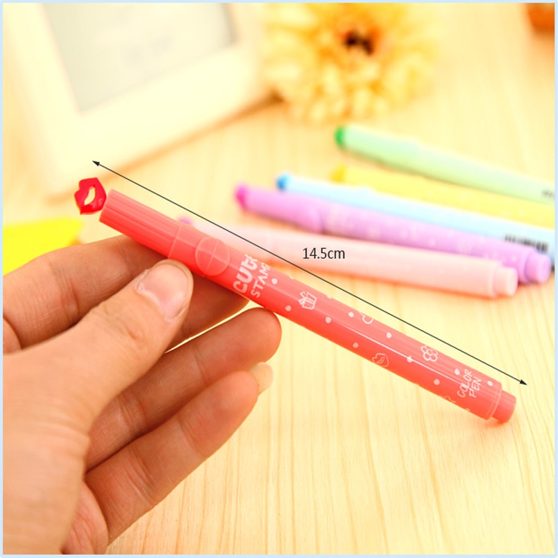 Bút Đánh Dấu Nhiều Màu Sắc Dễ Thương Bắt Mắt Sành Điệu
