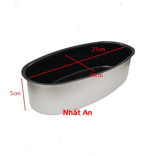 Khuôn oval đen chống dính lòng trong
