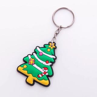 Combo 10 Móc Khóa Silicon Noel