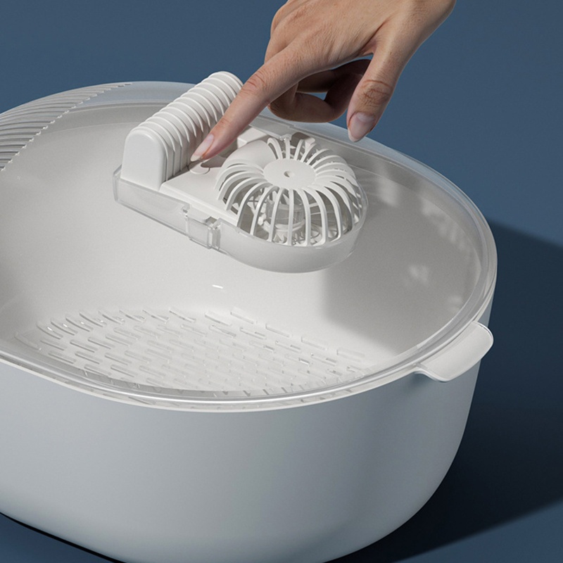 Khay Rã Đông Thực Phẩm Xoay 360 Độ° Phụ Kiện Chuyên Dụng Cho Gà / Hải Tặc