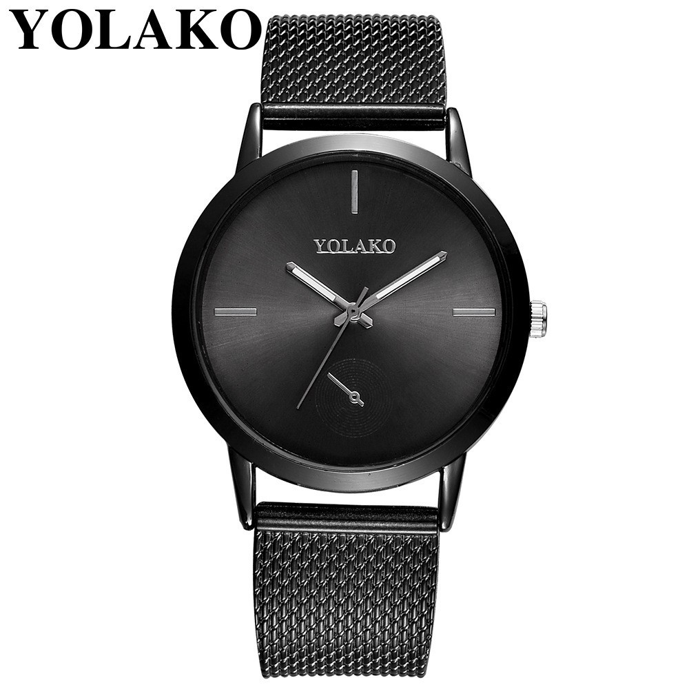 Women Casual Analogue Quartz Watch Steel Belt Wrist Watch YK25