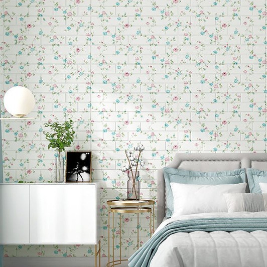 Miếng dán tường Miếng Xốp Dán Tường Loại Dày Nhất Chống Va Đập Chịu Lực Dành Cho Bé Yêu giấy dán tường phòng ngủ