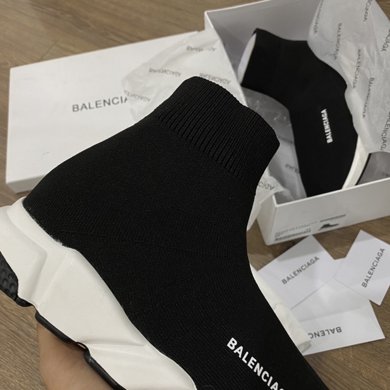 GIÀY BA.Len Speed Black Sc lai au [ FULL BOX + FREE SHIP ]