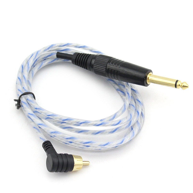 Dây Cáp RCA 90 Độ Mềm Mại Cho Máy Xăm