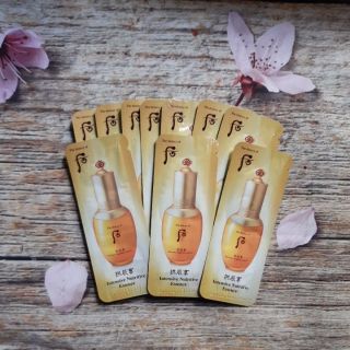 Combo 10 gói tinh dầu dưỡng da Whoo Intensive Nutritive Essence dưỡng ẩm tái tạo da