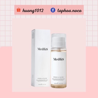 Toner PHA làm sạch da Medik8 press & glow 200ml