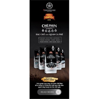 Cà Phê Trung Nguyên Chế Phin 2 bịch 500 gram