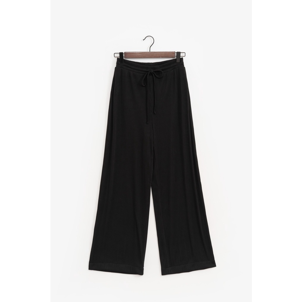 Quần culottes ống rộng vải tăm màu pastel MADELEN