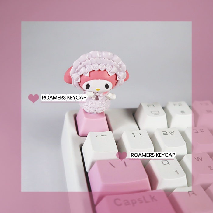 Keycap lẻ R4 PBT Đẹp Kitty MELODY (0079_MH)