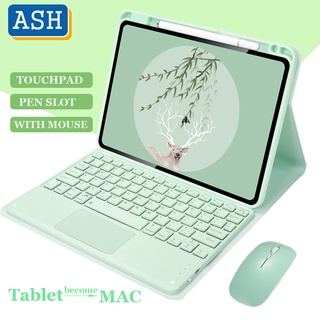 Ốp máy tính bảng silicon da PU mềm kèm bàn phím Bluetooth không dây cho Xiaomi Pad 5 MiPad 5 Pro
