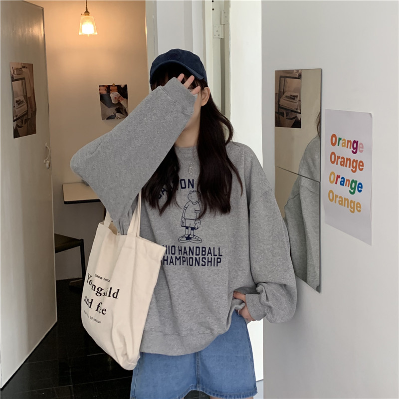 Áo Hoodie Nữ Form Rộng Thời Trang 2020