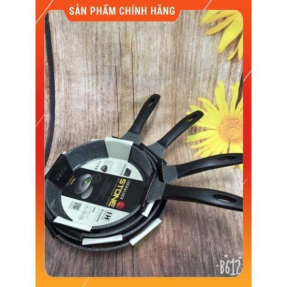 [FreeShip] Chảo đá Lock & Lock Stone đáy từ cao cấp, Hàng chính hãng BM