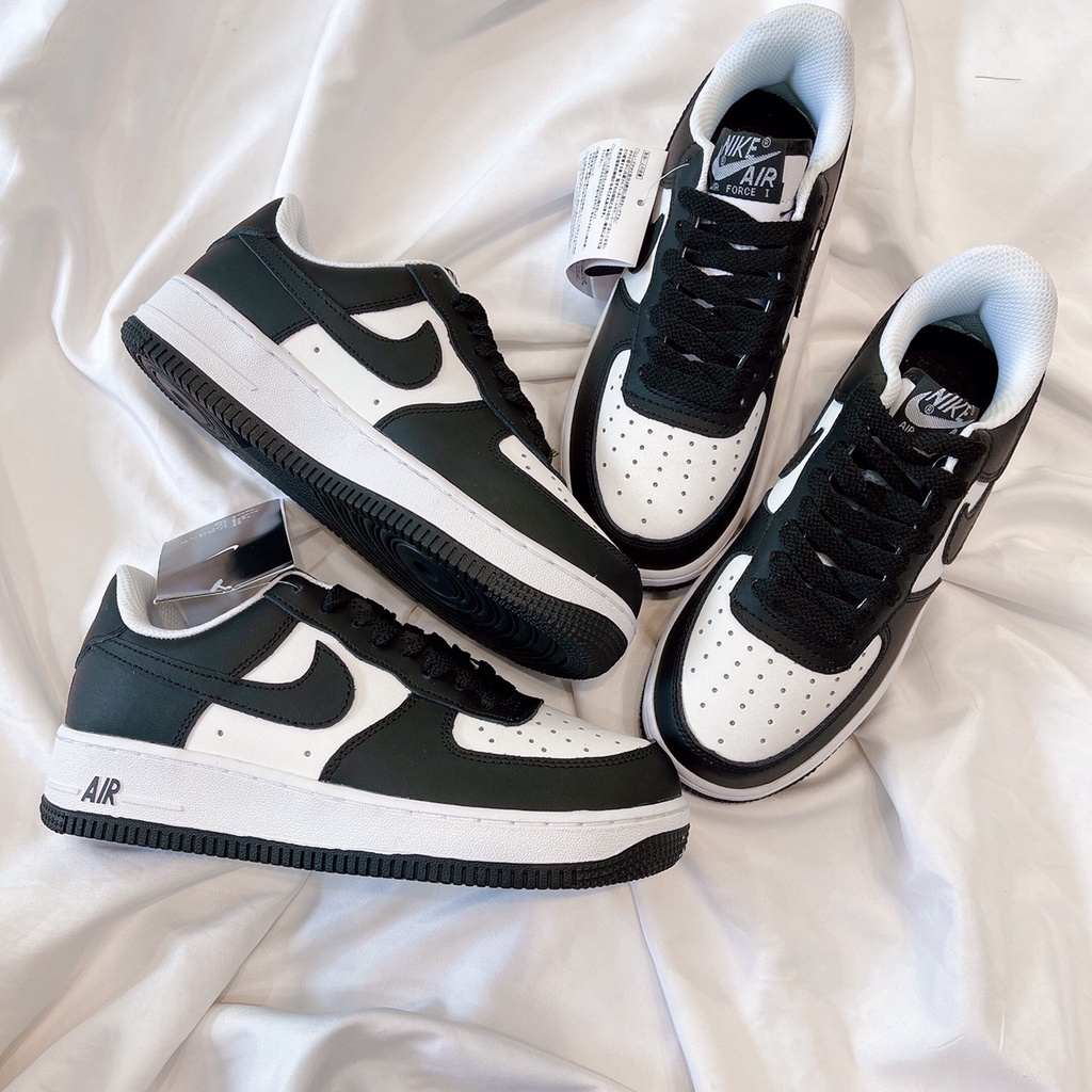 Giày AF1 panda_Giày Air Force 1 đen trắng phối đồ unisex Bản đẹp 2023 Full Box