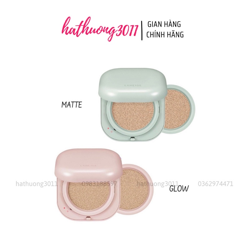 [Mã 55FMCGSALE1 giảm 10% đơn 250K] PHẤN NƯỚC LANEIGE x JOSEPH STACEY NEO CUSHION MATTE (Phiên Bản Giới Hạn)