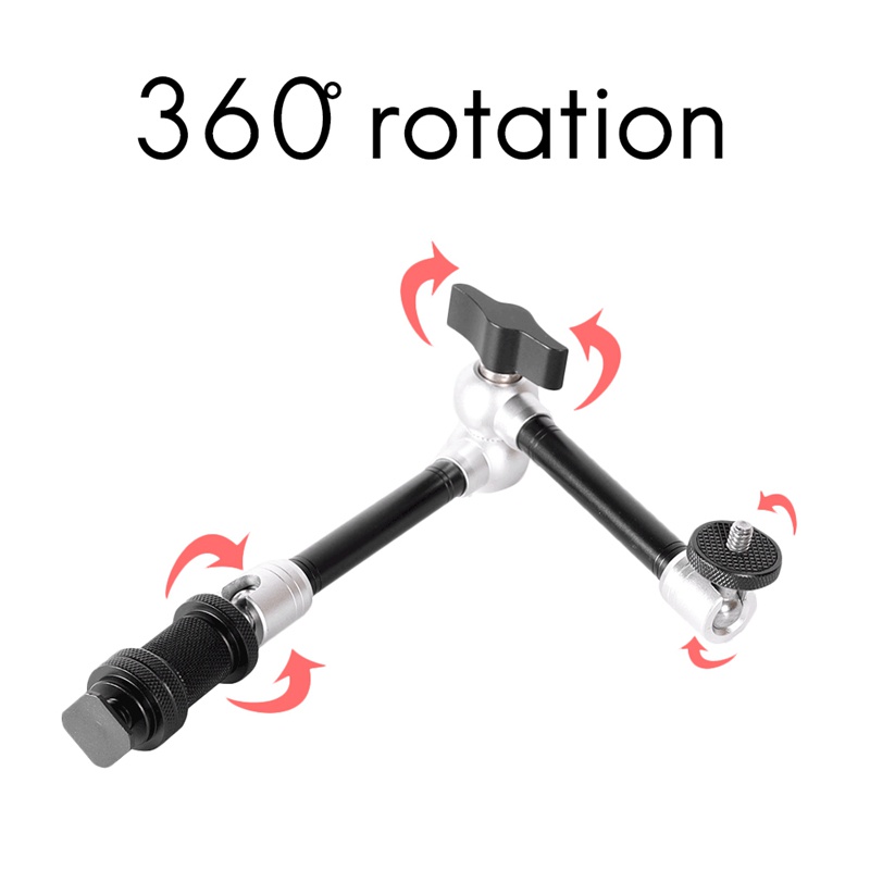 Khớp nối đa năng 11 inch cho màn hình LCD máy ảnh DSLR Rig đèn LED