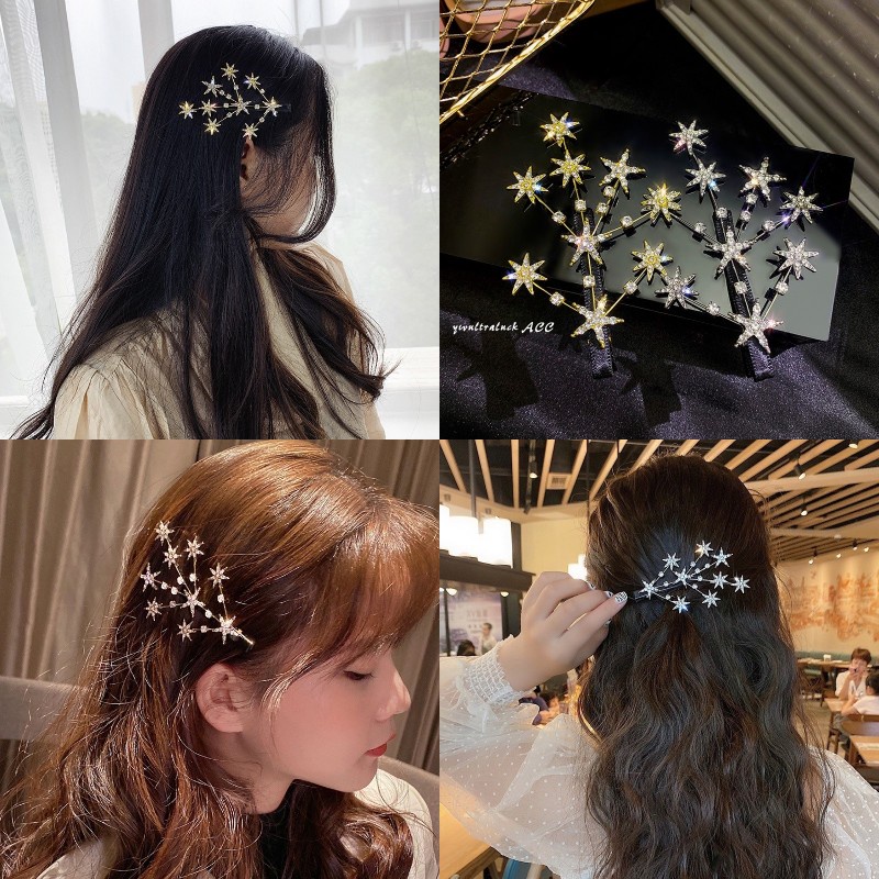 Kẹp Tóc Mỏ Vịt Phong Cách Mori Hàn Quốc Thời Trang Cho Nữ