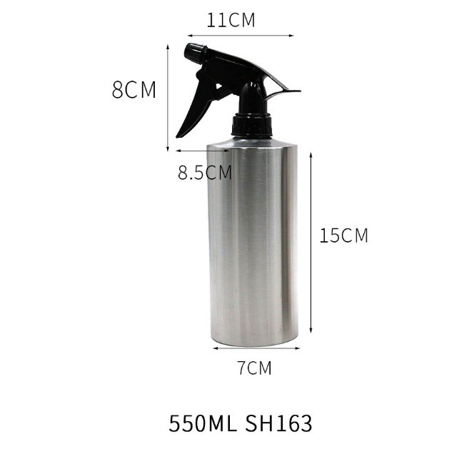 Bình xịt tóc inox cao cấp