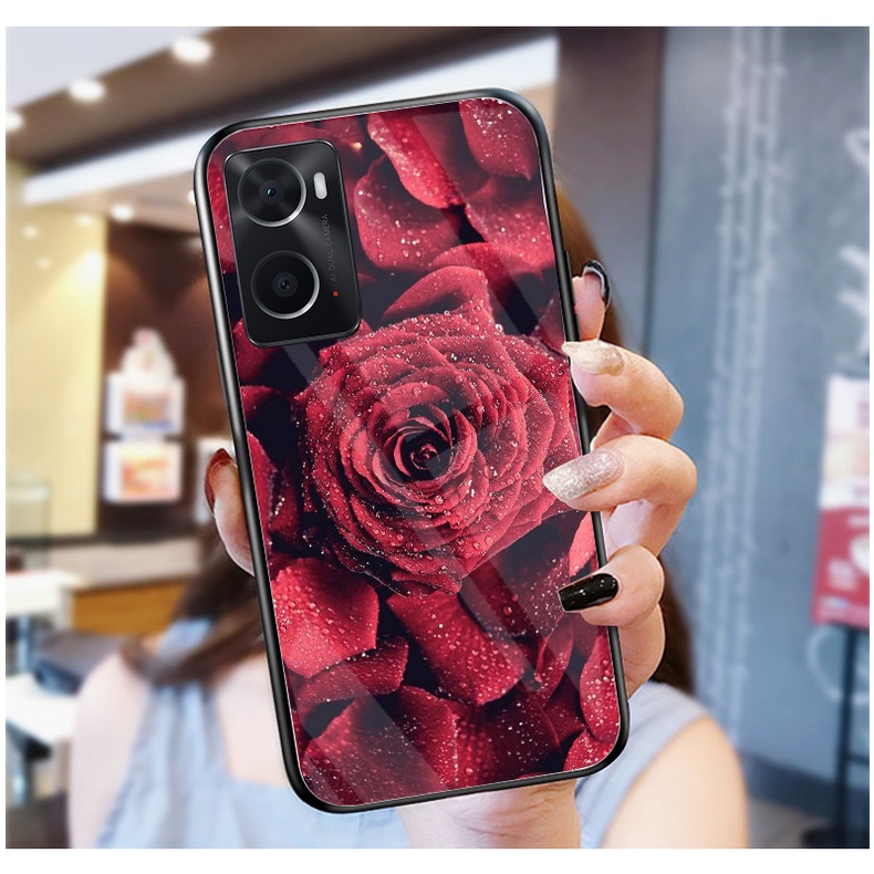 Ốp Lưng OPPO A76, A77s ,A96, A57 Ốp kính bóng cao cấp mới nhất