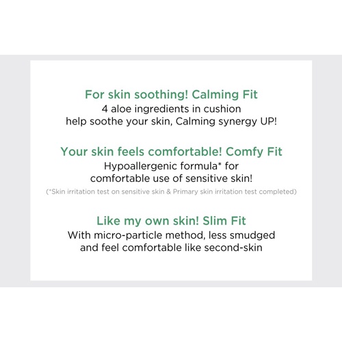 [moonshot] Micro Calmingfit Cushion 15g, Refill 15g