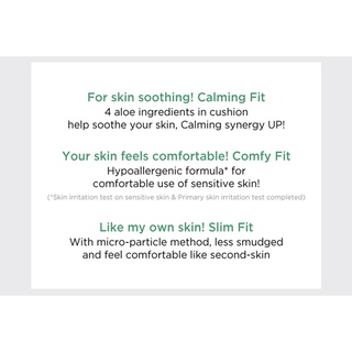 [moonshot] Micro Calmingfit Cushion 15g, Refill 15g