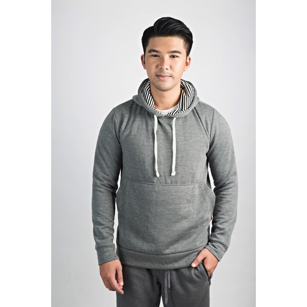 Áo khoác unisex nam nữ cổ chui pullover hoodie Phúc An 2029