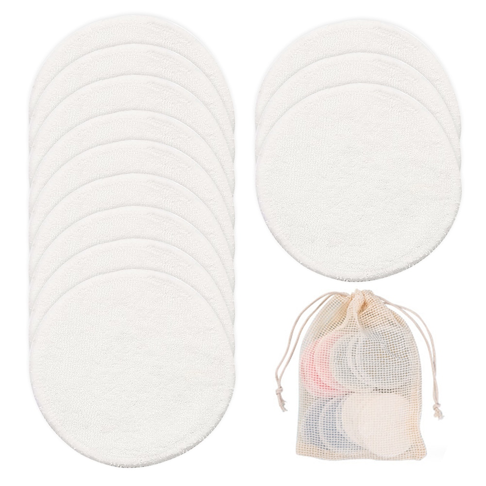 Bông tẩy trang bằng Cotton sợi nhỏ có thể giặt và tái sử dụng