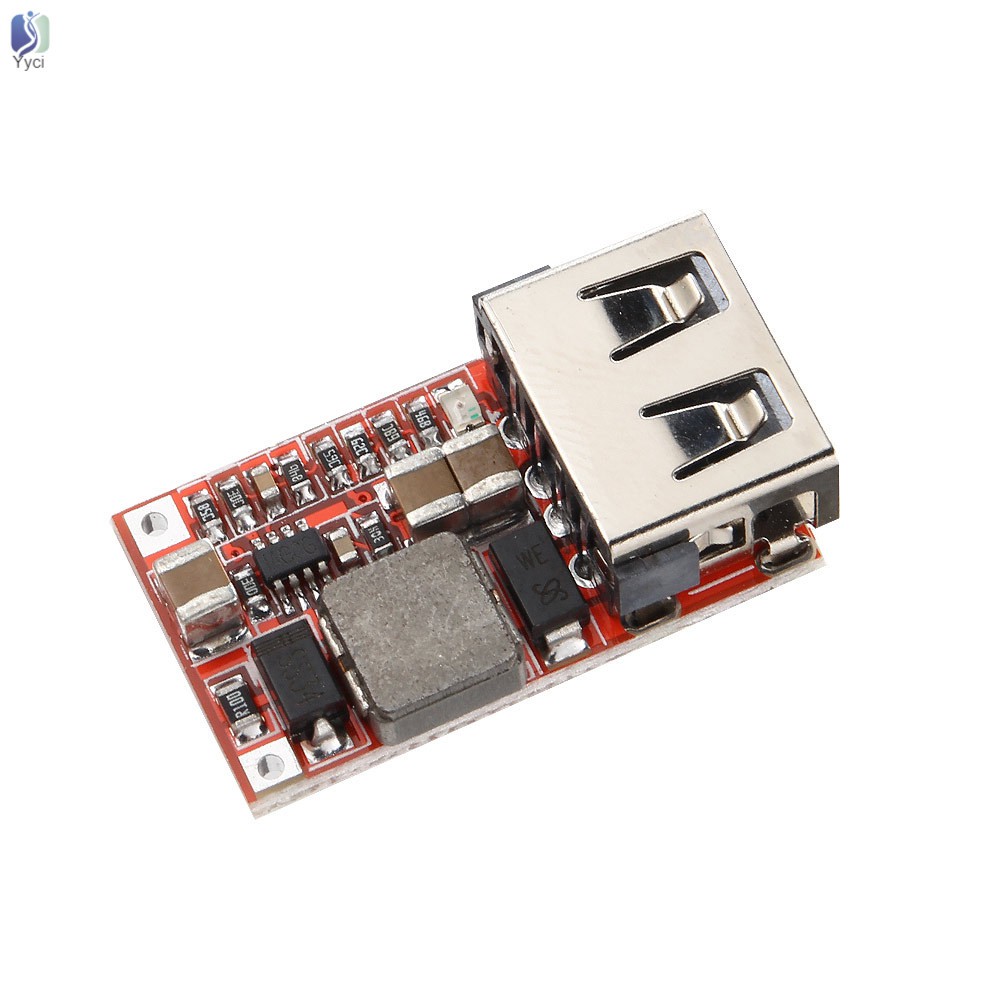 Yy DC 6-24V 12V 24V to 5V 3A USB Output Charger Step Down Power Module Mini DC-DC Boost Module @VN