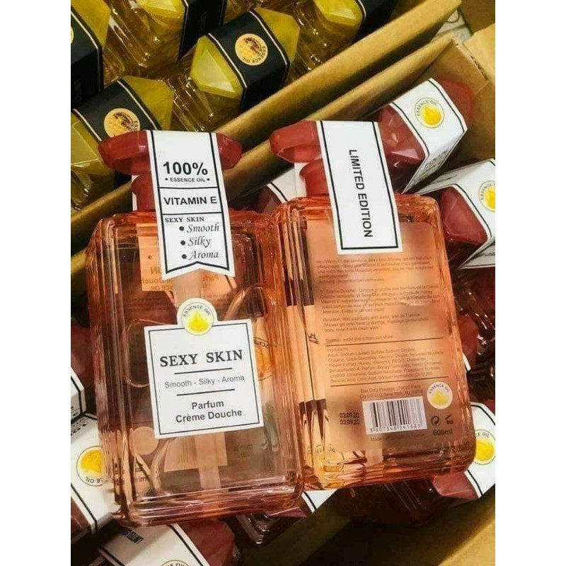 ✨SỮA TẮM HƯƠNG NƯỚC HOA PHÁP SEXY SKIN 600ML CHÍNH HÃNG ✨