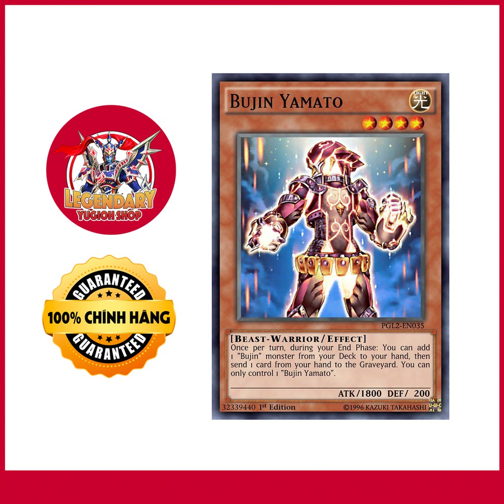 [Thẻ Bài Yugioh Chính Hãng] Bujin Yamato