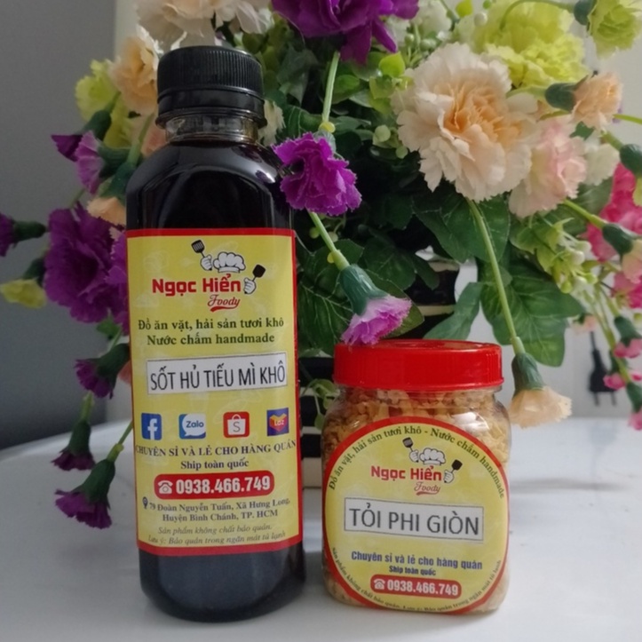 Combo3 hủ tiếu Mỹ Tho, sốt hủ tiếu mì trộn, tỏi phi nhà làm, NGỌC HIỂN FOODS