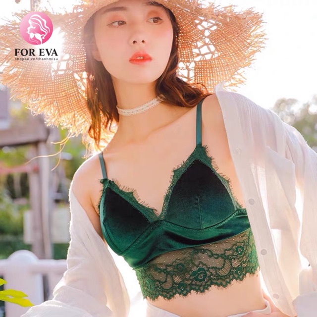 Bra nhung hotgirl cao cấp cực sang chảnh