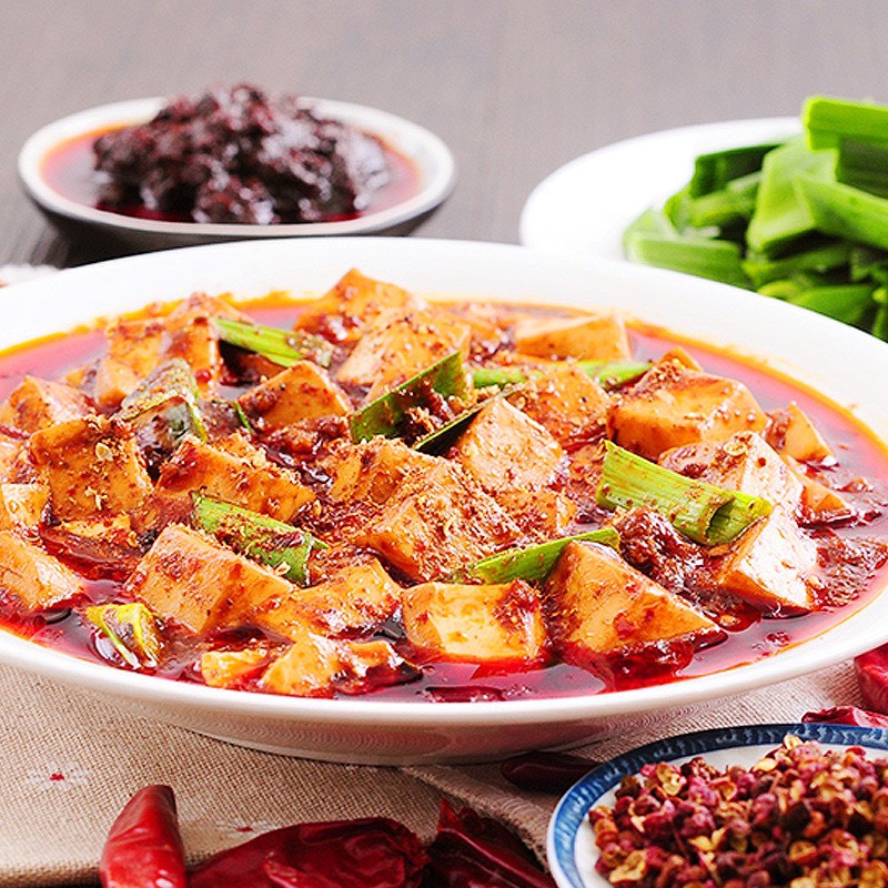 Sốt Gia Vị Làm Đậu Hũ Cay - Đậu Hũ Tứ Xuyên