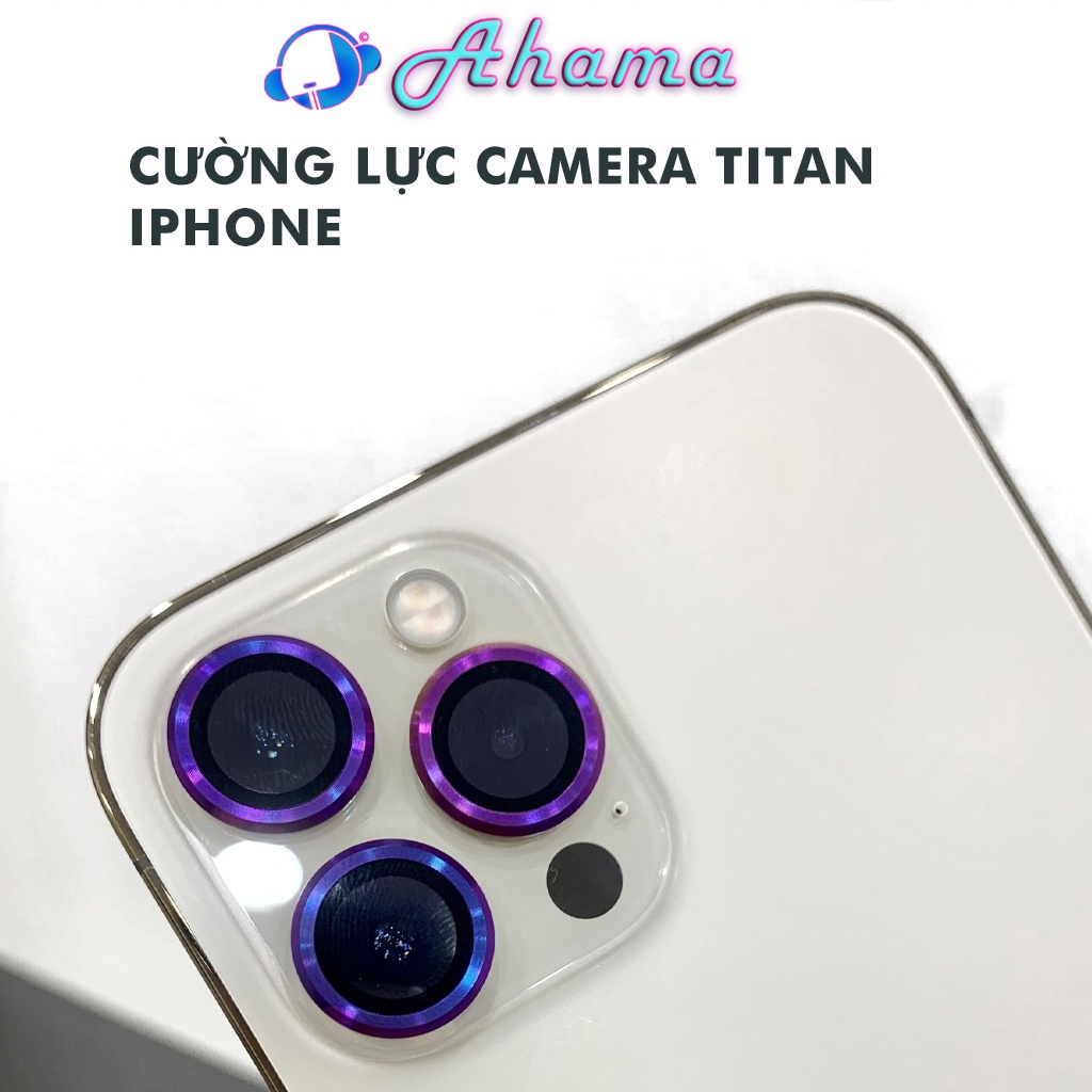Cường lực Camera Iphone 3 Mắt 14 pro max 11 Pro max  12 Pro max 13 mini 13Pro max  [ Bộ 3 mắt]