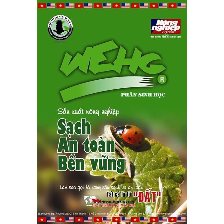 Phân Sinh Học WEHG 1 lít – 100% Thảo mộc thiên nhiên