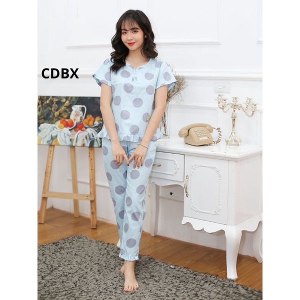 Quần áo nữ mặc nhà giá chỉ từ  80k,trượt để xem nhiều mẫu dài,lửng,đùi | BigBuy360 - bigbuy360.vn