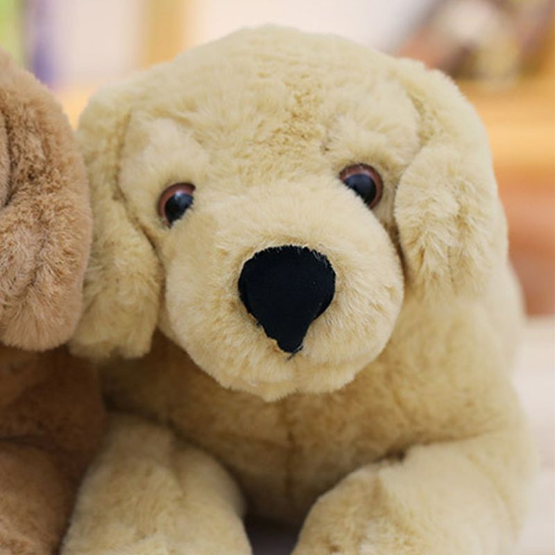 Thú Nhồi Bông Hình Chó Labrador 16in Trang Trí Ghế Sofa / Sinh Nhật / Valentine