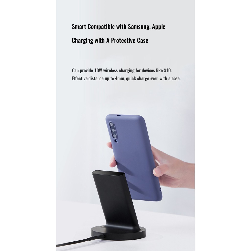 Sạc nhanh không dây Xiaomi 20w For iPhone Xiaomi Huawei Samsung OPPO hơn BH 12 Tháng