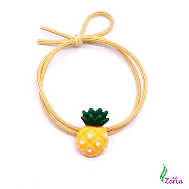 [Giá Rẻ Nhất] Dây Buộc Tóc, Dây Cột Tóc Đẹp Hình Trái Dứa, Quả Dứa Siêu Đáng Yêu Cho Mẹ Và Bé_TiVa Mart