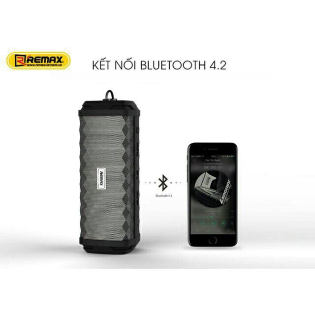 [ Flas Sale ] Loa Bluetooth xách tay chống nước Remax RB-M12 Siêu Hay.