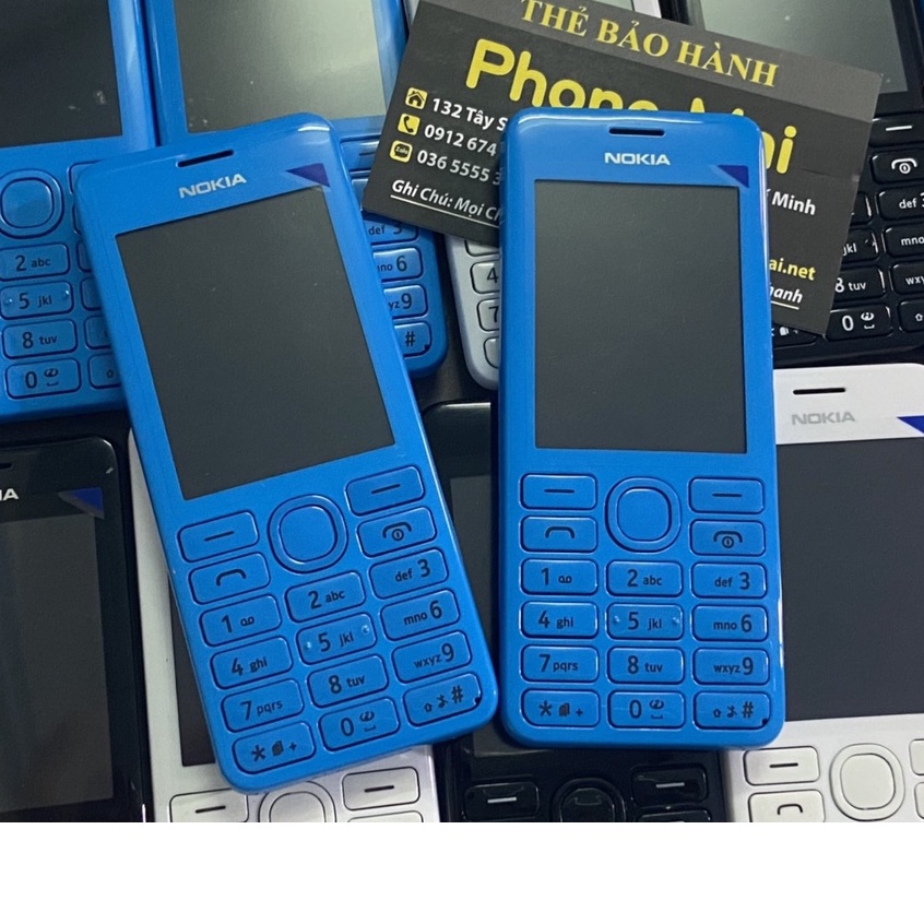 Điện Thoại Nokia 206 Chính Hãng Loa To,Nghe Gọi Rõ Ràng - Bảo Hành 12 Tháng